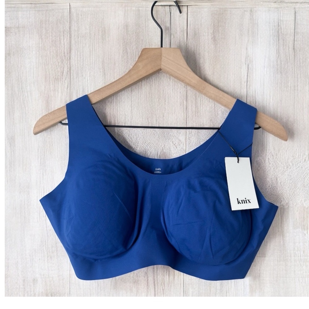 Knix luxelift pullover bra cobalt blue XXXL+
